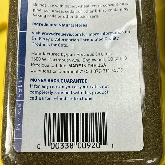 Organic catnip & Dr. Elsey's Ultra Litter Attractant - Picture 9 of 15